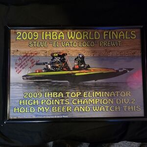 🏁 Steve “El Vato Loco” Prewit Drag Boat Racing Signed Memorabilia Bundle